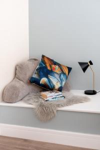 Patch House Glengarriff tesisinde bir oturma alanı