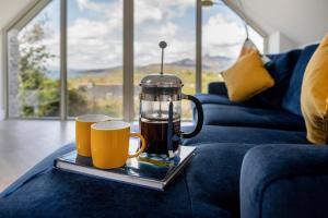 Patch House Glengarriff tesisinde bir oturma alanı