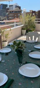 Uma varanda ou terraço em Apartmani Simona