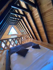 Ένα ή περισσότερα κρεβάτια σε δωμάτιο στο Daylight bungalow