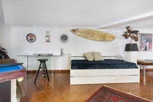 A seating area at Loft la Matanza
