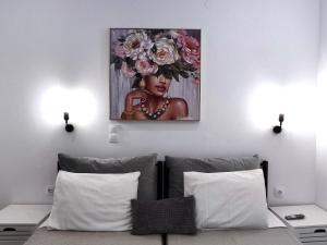 Posezení v ubytování Happiness Apartment 6