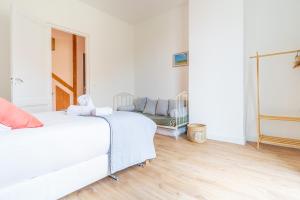 Katil atau katil-katil dalam bilik di L'Atypique - Appt à 150m de la plage +9 gambar