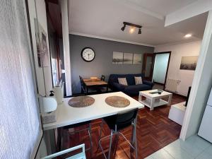 Χώρος καθιστικού στο Apartamento centro y playa de Gijon +7 φωτογραφίες