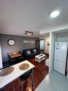 Η κουζίνα ή μικρή κουζίνα στο Apartamento centro y playa de Gijon