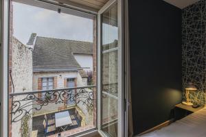 Balkón alebo terasa v ubytovaní L'Octroi, maison au cœur de St Dyé sur Loire