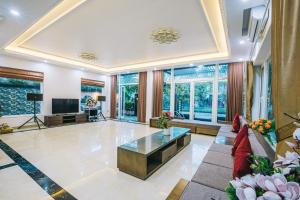 Et tv og/eller underholdning på Villa Sao Biển 15 FLC Sầm Sơn