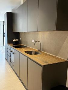 Kuchyň nebo kuchyňský kout v ubytování Comfortwork near Barcelona