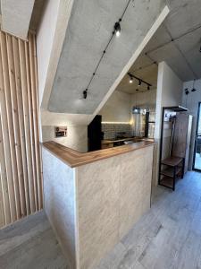 Kuchyň nebo kuchyňský kout v ubytování Grigoleti Dream House