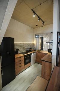 Kuchyň nebo kuchyňský kout v ubytování Grigoleti Dream House