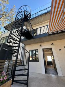 Balkón nebo terasa v ubytování Grigoleti Dream House