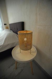 Postel nebo postele na pokoji v ubytování Grigoleti Dream House