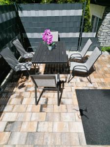 Ein Patio oder anderer Außenbereich in der Unterkunft Apart Aurelia