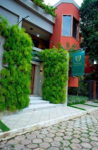 Το κτήριο όπου στεγάζεται  το πανδοχείο