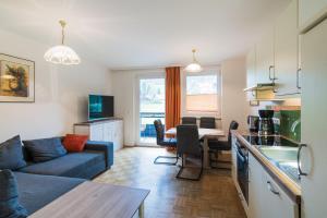 A kitchen or kitchenette at Appartementanlage Thermenblick SKI IN & SKI OUT