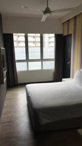 Katil atau katil-katil dalam bilik di 第一大酒店豪华客房1