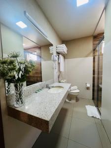 Kúpeľňa v ubytovaní Pousada Cerrado