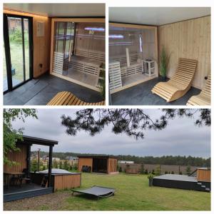 Fotografie z fotogalerie ubytování Domki letniskowe Leśne Spa Borsk nad Jeziorem Wdzydzkim BASEN SAUNA BALIA v destinaci Borsk