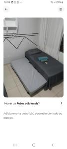Krevet ili kreveti u jedinici u okviru objekta Kit net 7 espaço camila