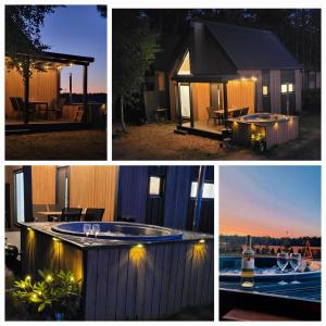 Fotografie z fotogalerie ubytování Domki letniskowe Leśne Spa Borsk nad Jeziorem Wdzydzkim BASEN SAUNA BALIA v destinaci Borsk