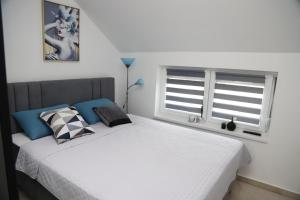 Voodi või voodid majutusasutuse Apartman MIRJANA toas