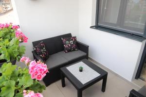 Ruang duduk di Apartman MIRJANA