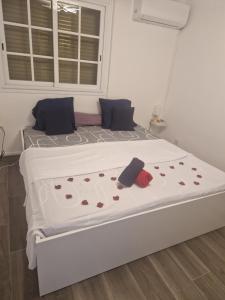 Postel nebo postele na pokoji v ubytování Delices du Papillon