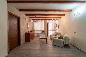 Posezení v ubytování Domo Papiros B&B