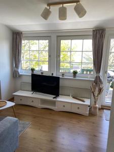 TV a/nebo společenská místnost v ubytování Ferienwohnung Merle in Winterberg-Altastenberg