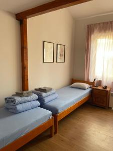 Letto o letti in una camera di Rustic Villa