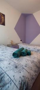 Postel nebo postele na pokoji v ubytování Casa da Mary + 9 fotografií