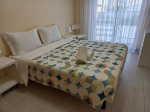 Postel nebo postele na pokoji v ubytování Barra Atlântica Apartment 1