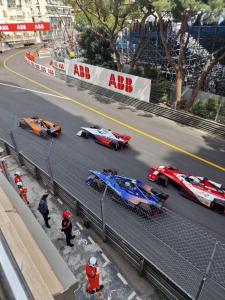 a group of racing cars on a race track at xGP Track Flat, Up to 14 Guests in Monte Carlo