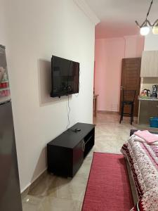 TV a/nebo společenská místnost v ubytování Cleopatra Compound