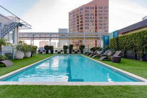 Πισίνα στο ή κοντά στο Downtown 1BR w Pool Gym WD nr Staples Center LAX-542