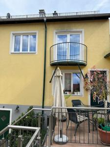 Balkón nebo terasa v ubytování Apartment Weisses Lamm