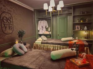 Istumisnurk majutusasutuses Hotel Osvé Boutique Cali