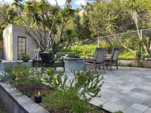 En have udenfor Big Red Lodge Cottage