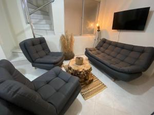 Posezení v ubytování Casa Magia