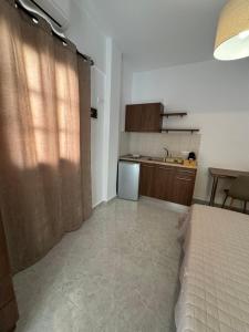 Kuchyň nebo kuchyňský kout v ubytování Fedra Apartments Lindos