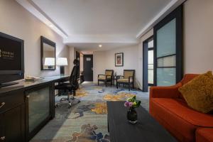 Posezení v ubytování Sunworld Hotel Wangfujing