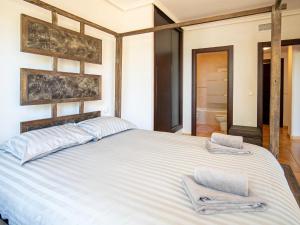 Posteľ alebo postele v izbe v ubytovaní Luxury Home in Altea with Mountain Views
