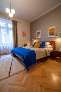Posteľ alebo postele v izbe v ubytovaní Be a Budapester