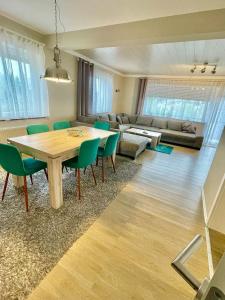 Posezení v ubytování Ferienhaus Dobias