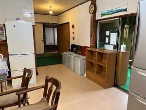 Kuchyň nebo kuchyňský kout v ubytování Futago Cabin