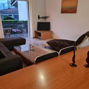 Posezení v ubytování Megusta Apartments selianitika