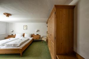 Postel nebo postele na pokoji v ubytování Haus Widdersteinblick