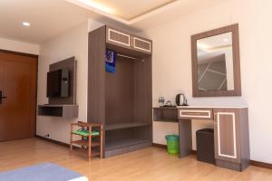 Eldhús eða eldhúskrókur á Sunrisestay