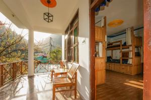 Almennt fjallaútsýni eða fjallaútsýni eins og það er á hostelinu