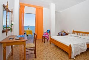 Posteľ alebo postele v izbe v ubytovaní Hotel Vittorio Beach Resort